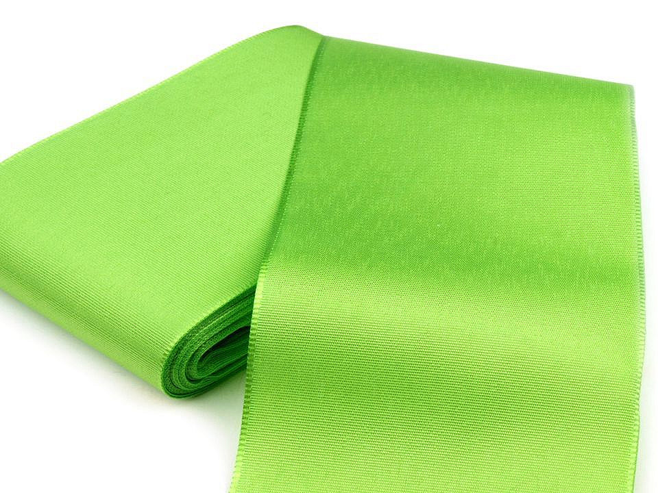 Panglică din tafta, lățime 10,8 cm - Alb (10 Metri)