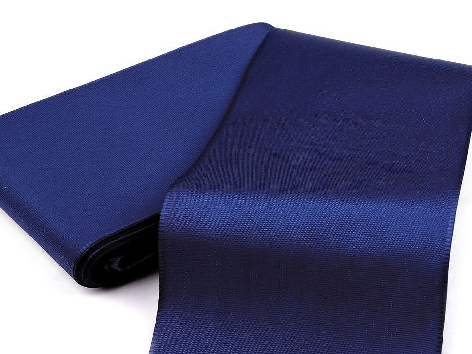 Panglică din tafta, lățime 10,8 cm - Alb (10 Metri)