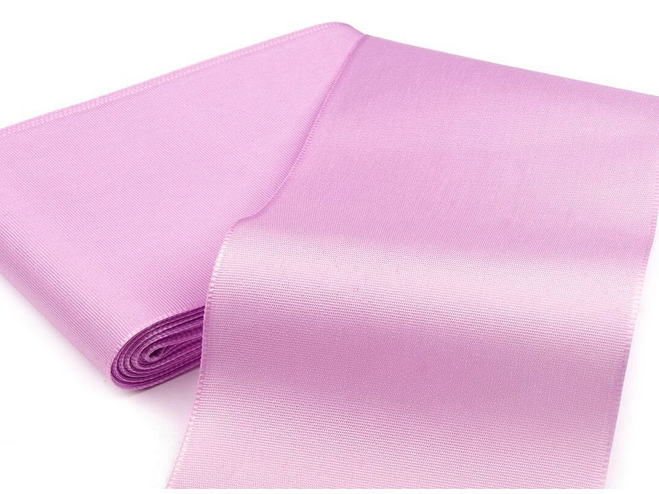 Panglică din tafta, lățime 10,8 cm - Alb (10 Metri)