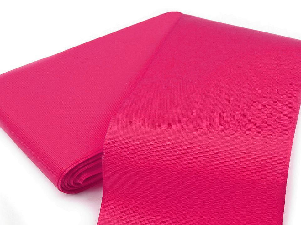 Panglică din tafta, lățime 10,8 cm - Alb (10 Metri)