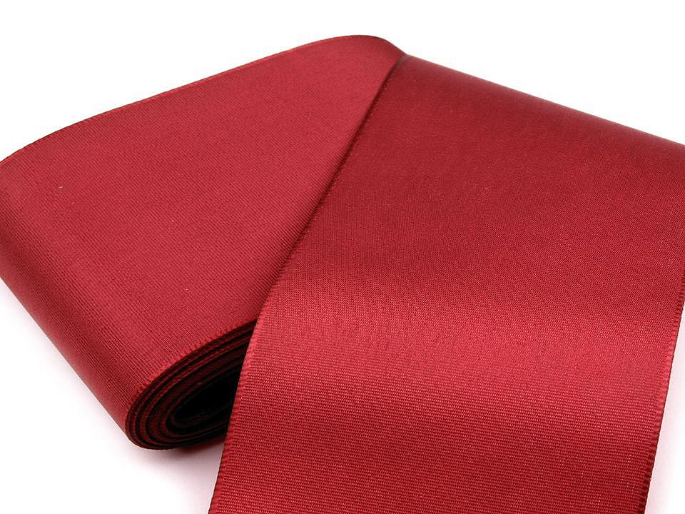 Panglică din tafta, lățime 10,8 cm - Alb (10 Metri)