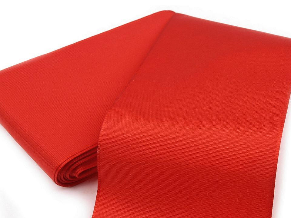 Panglică din tafta, lățime 10,8 cm - Alb (10 Metri)