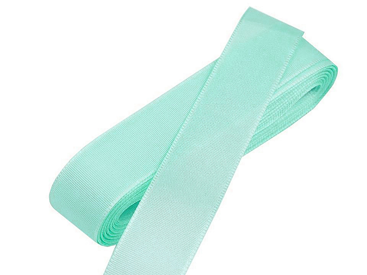 Panglică din tafta, lățime 15 mm - Gri foarte deschis (10 Metri)