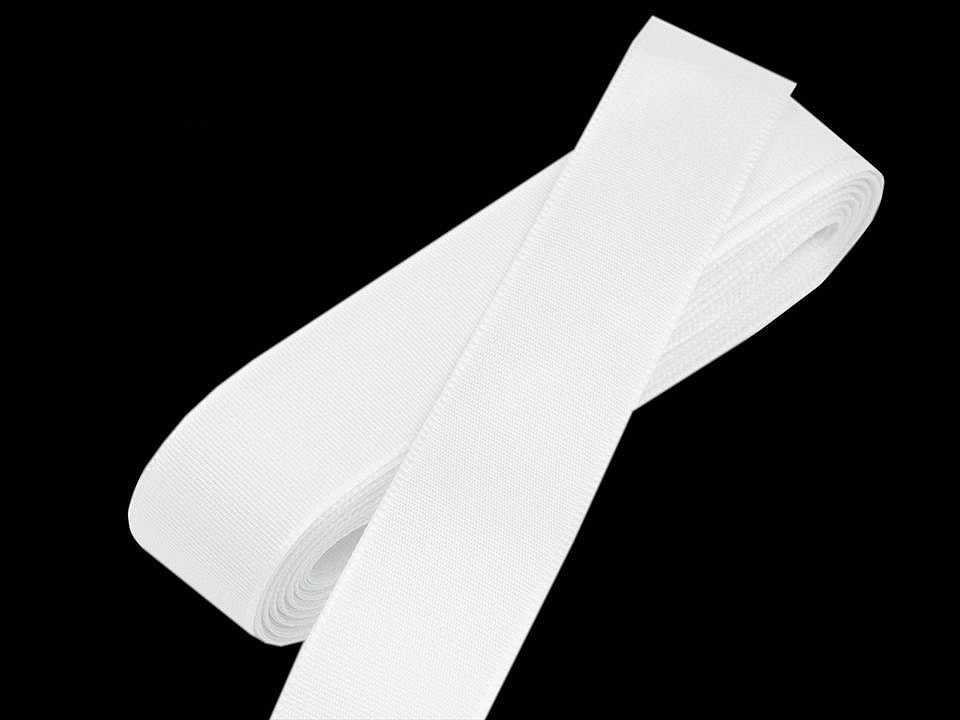 Panglică din tafta, lățime 15 mm - Gri foarte deschis (10 Metri)