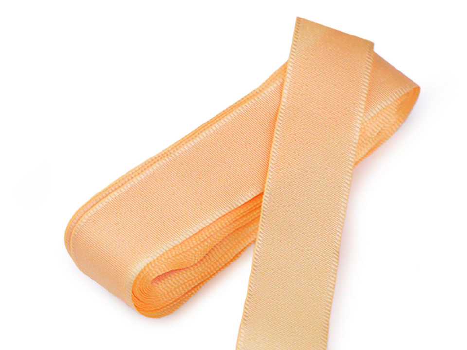 Panglică din tafta, lățime 15 mm - Gri foarte deschis (10 Metri)