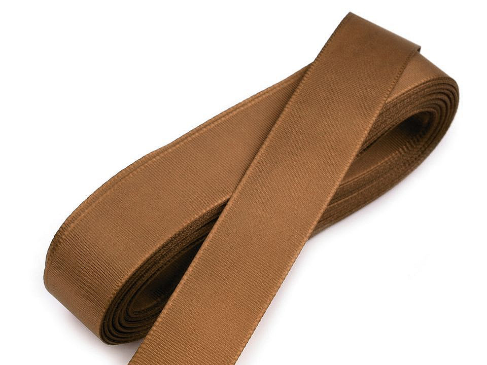 Panglică din tafta, lățime 15 mm - Gri foarte deschis (10 Metri)