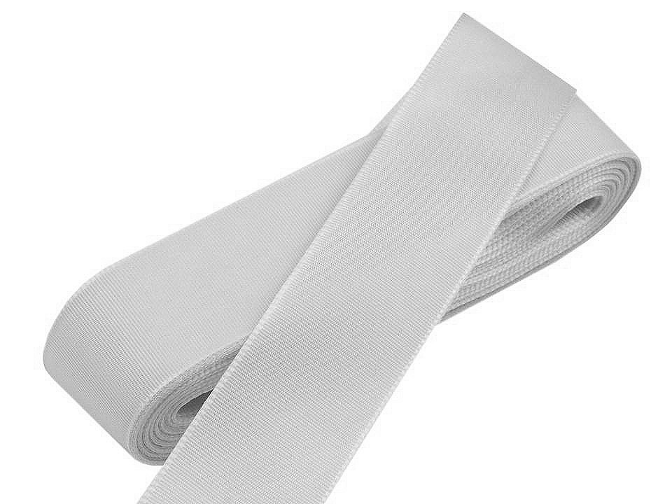 Panglică din tafta, lățime 25 mm - Alb (100 Metri) Panglică din tafta, lățime 25 mm - Alb (100 Metri)