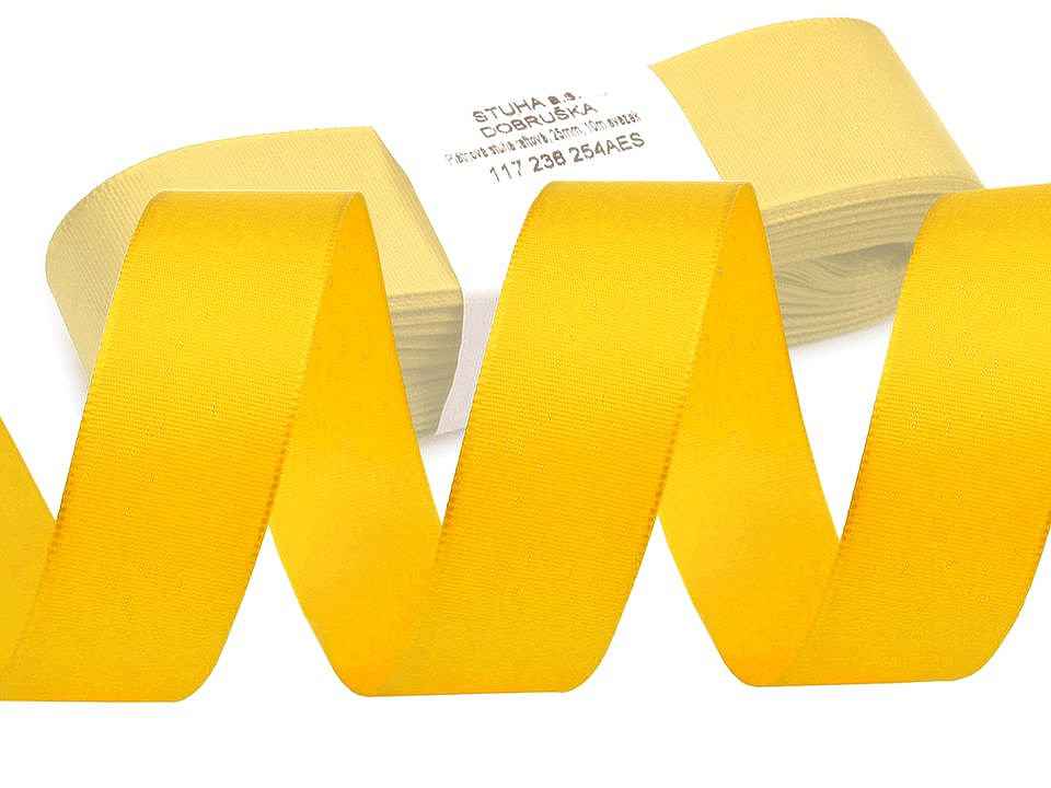 Panglică din tafta, lățime 25 mm - Alb (100 Metri) Panglică din tafta, lățime 25 mm - Alb (100 Metri)