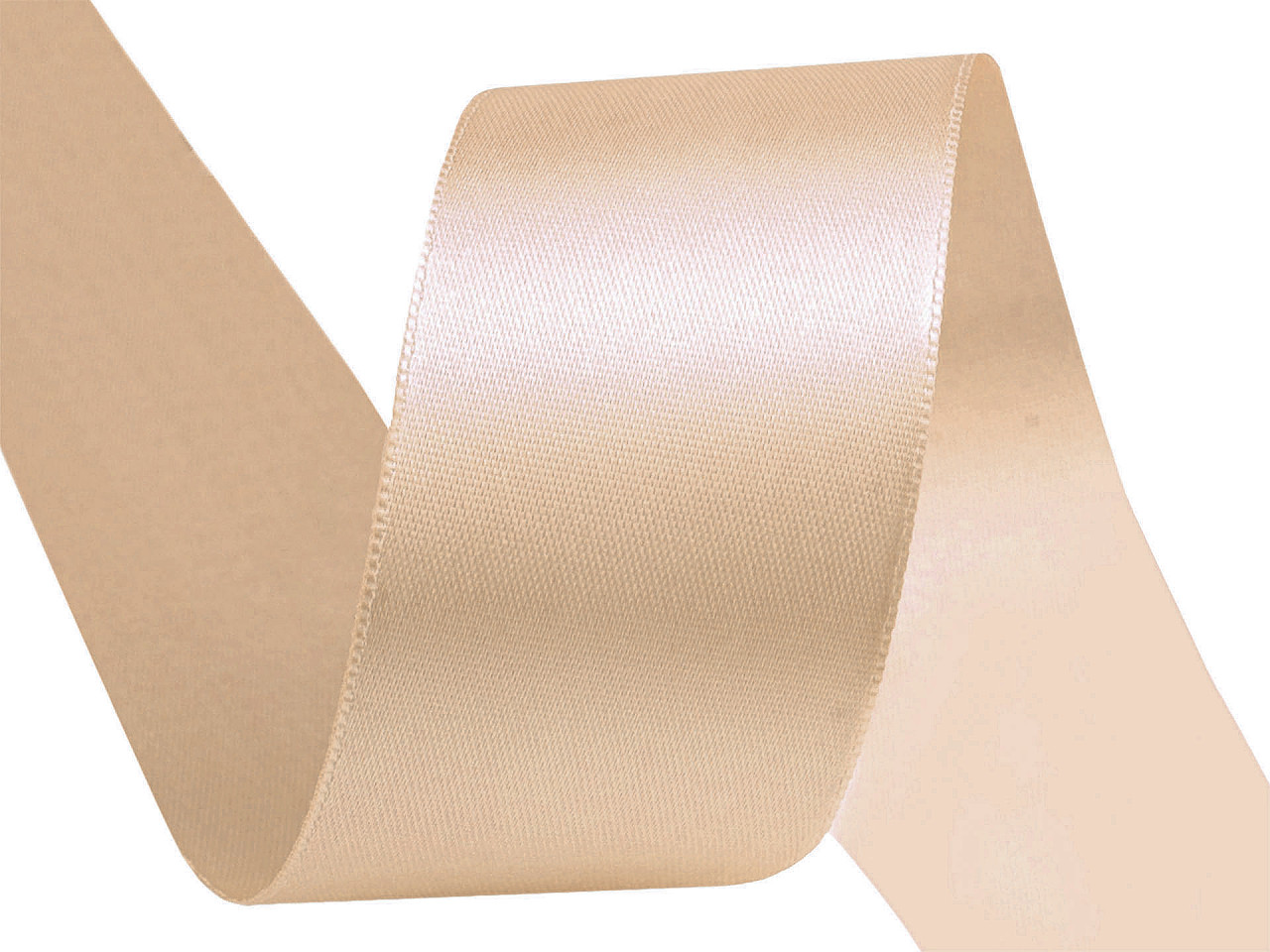 Panglică dublu satinată, lățime 40 mm - Roz antic deschis (100 Metri) Panglică dublu satinată, lățime 40 mm - Roz antic deschis (100 Metri)
