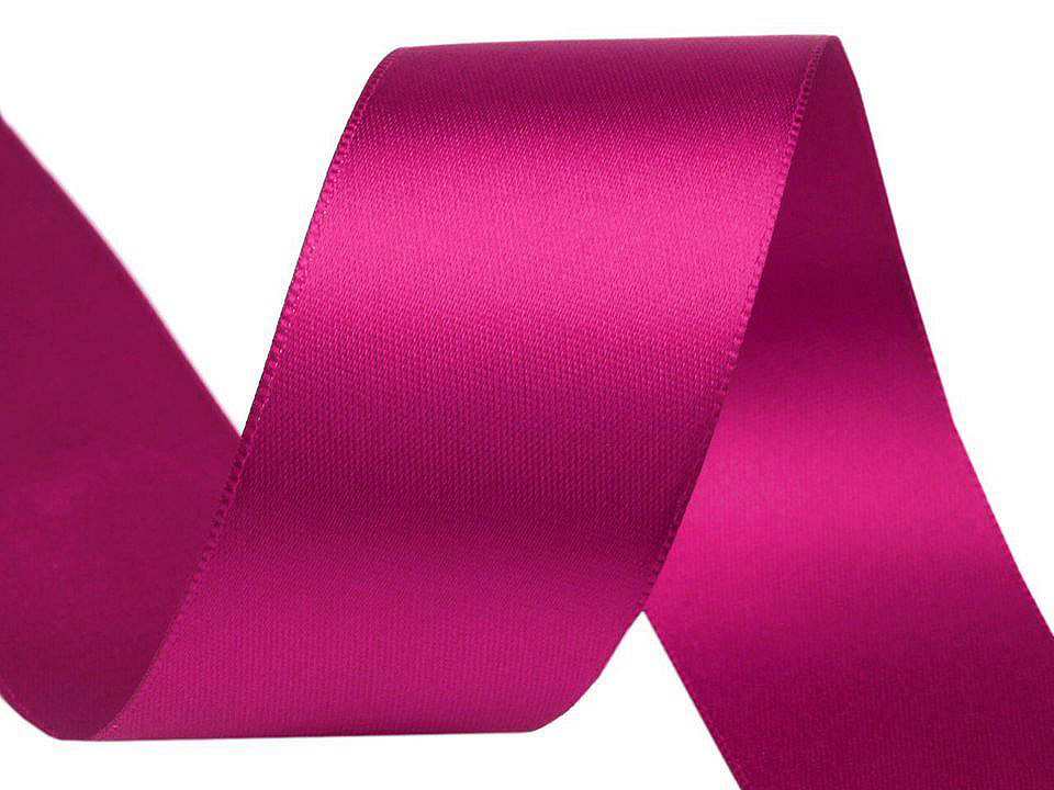 Panglică dublu satinată, lățime 40 mm, 5 m/pac - Albastru intens (5 Metri) Panglică dublu satinată, lățime 40 mm, 5 m/pac - Albastru intens (5 Metri)