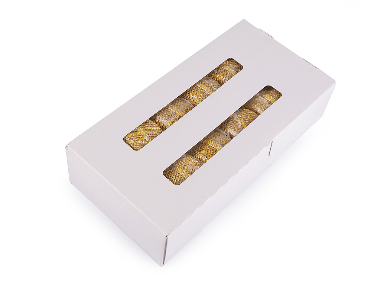 Ață / fir cu aspect metalic, ø1 mm - Auriu (1 Bucată) Ață / fir cu aspect metalic, ø1 mm - Auriu (1 Bucată)