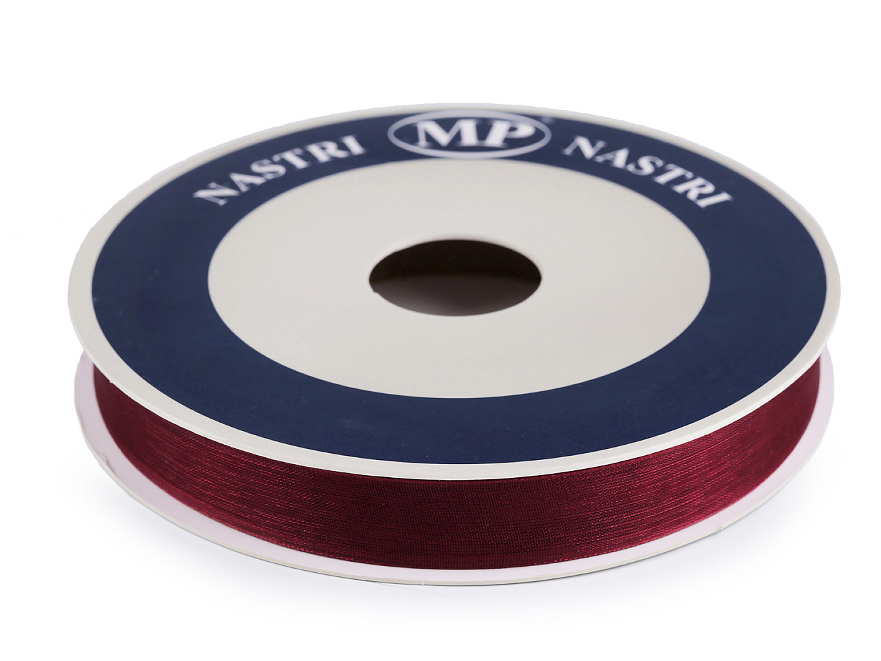 Panglica organza, latime 15 mm - Bej (50 Metri)