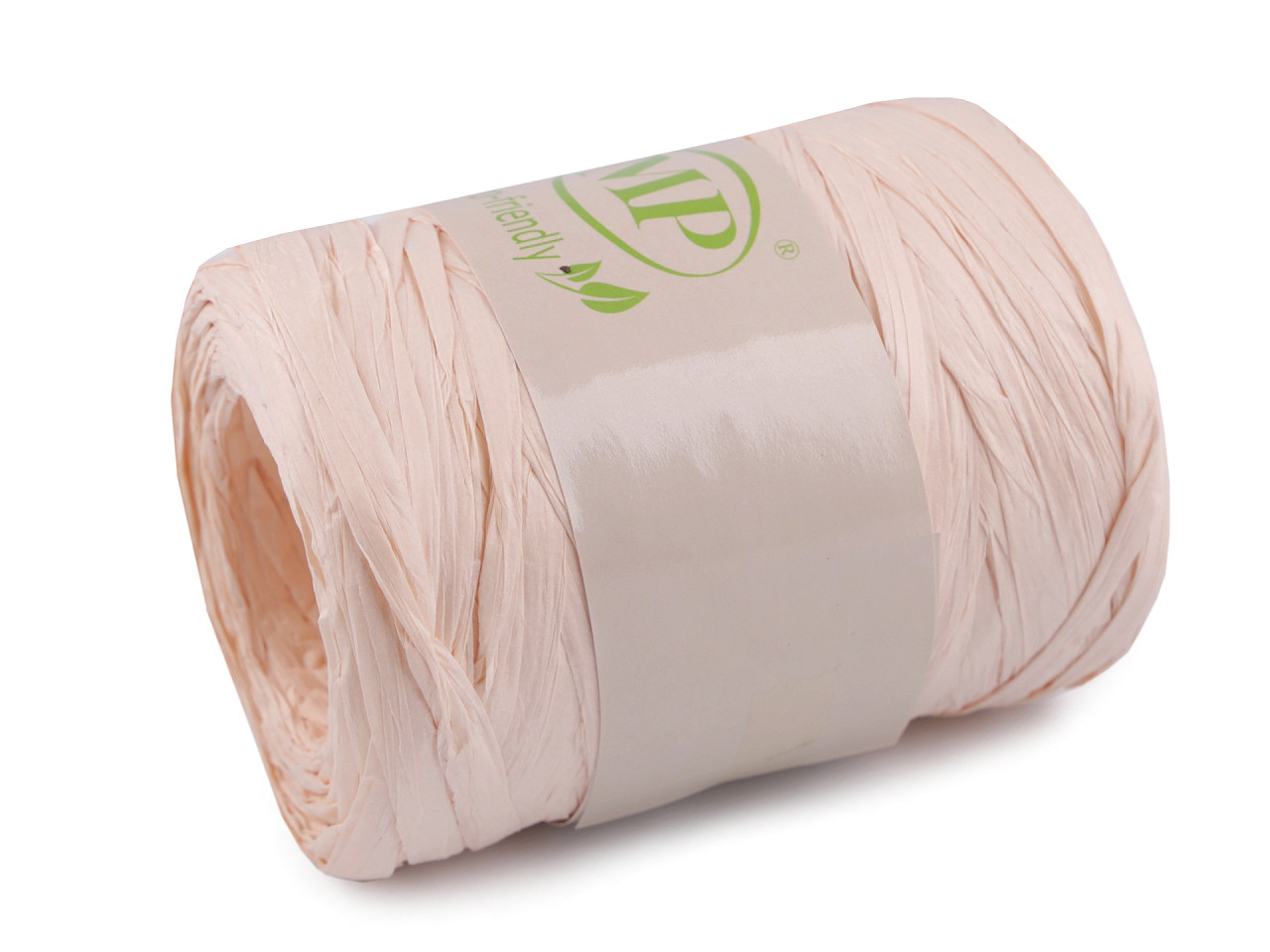 Rafie pentru impletit genti 5-8 mm - Roz pudrat (1 Bucată)