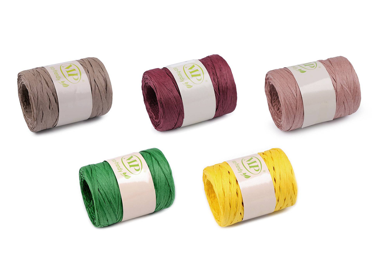 Rafie pentru impletit genti 5-8 mm - Roz pudrat (1 Bucată)