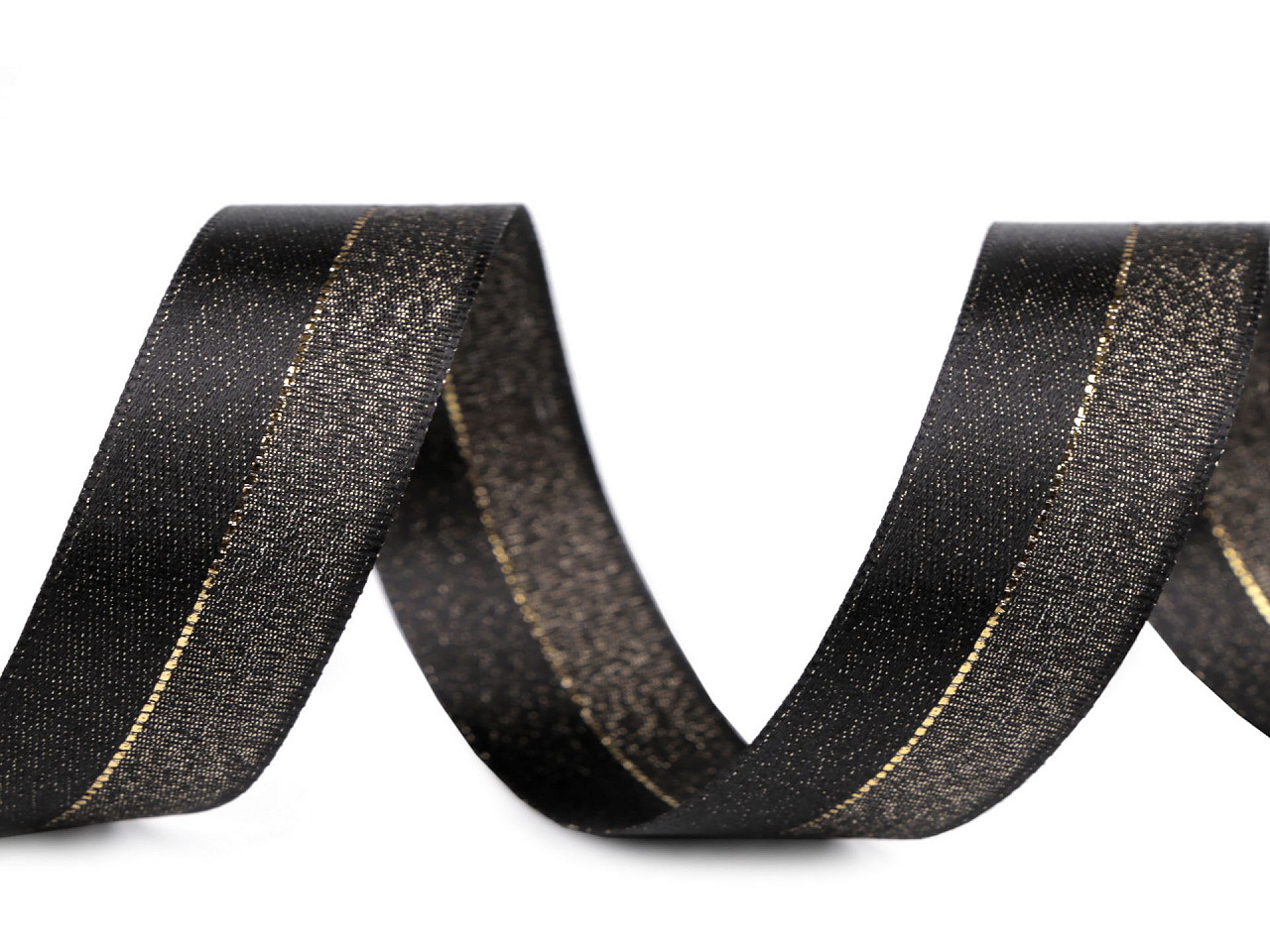 Panglica cu lurex latime 25 mm - Argintiu (20 Metri)