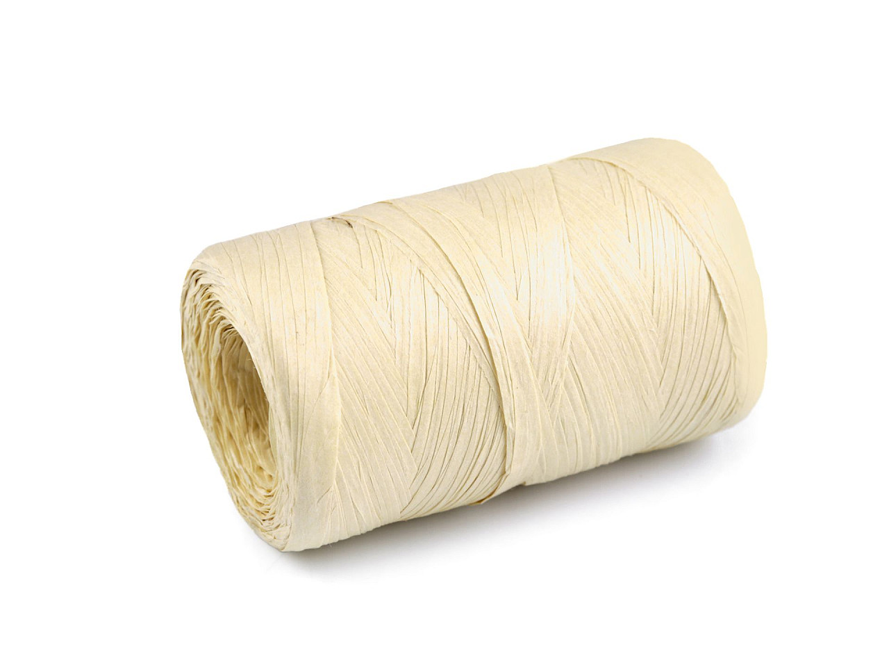 Rafie pentru impletit genti - natural, latime 5-8 mm - Gri neutral (10 Bucăți)