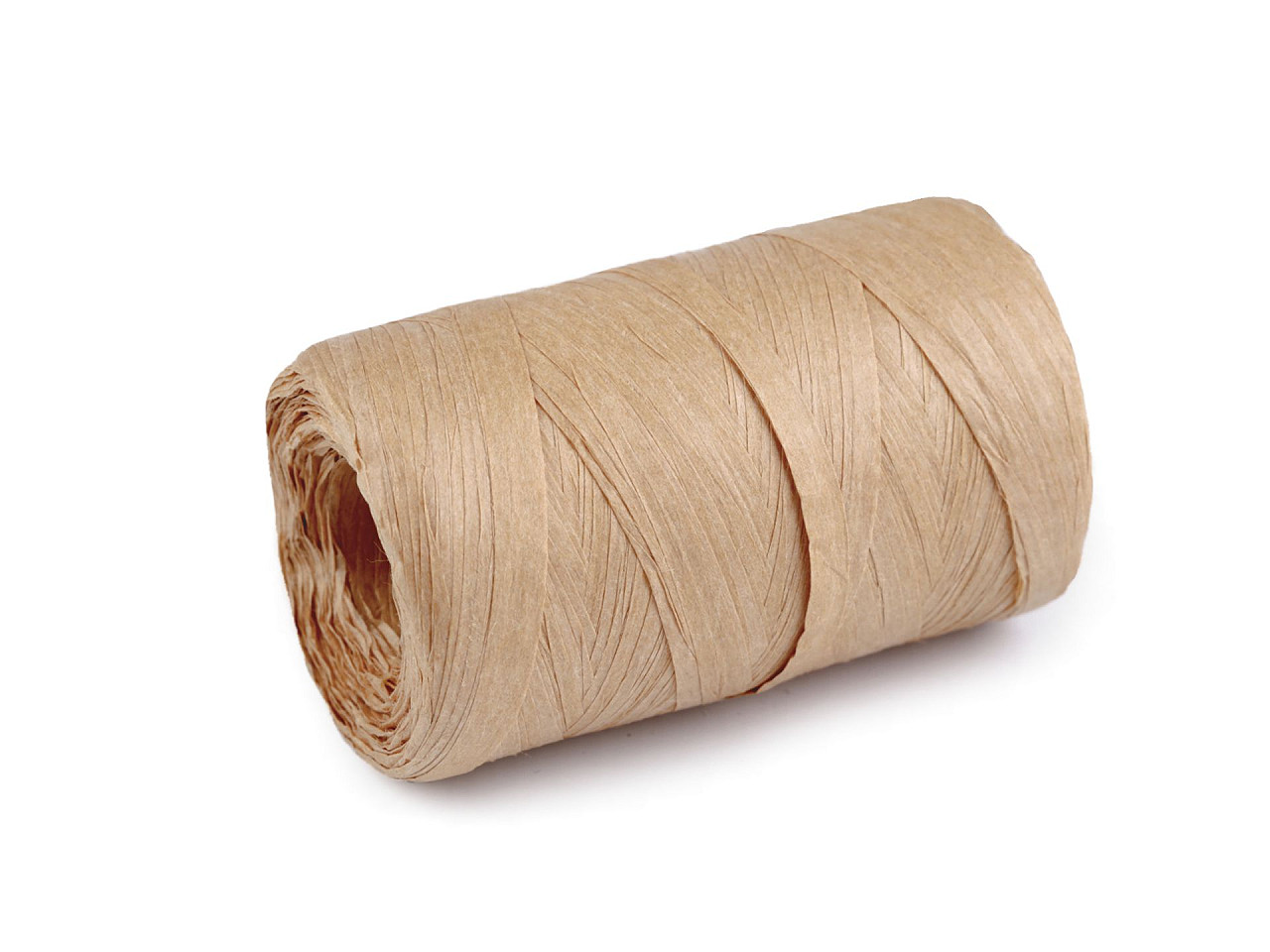 Rafie pentru impletit genti - natural, latime 5-8 mm - Gri neutral (10 Bucăți)