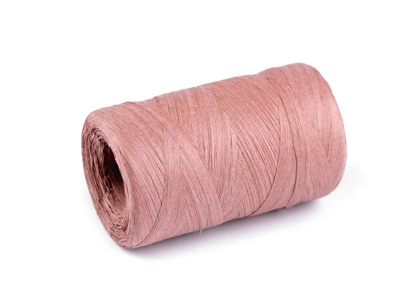 Rafie pentru impletit genti - natural, latime 5-8 mm - Gri neutral (10 Bucăți)