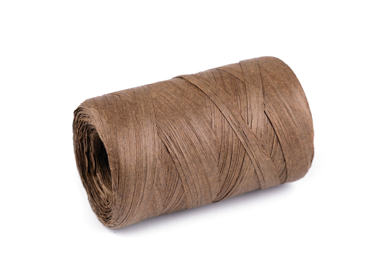 Rafie pentru impletit genti - natural, latime 5-8 mm - Gri neutral (10 Bucăți)