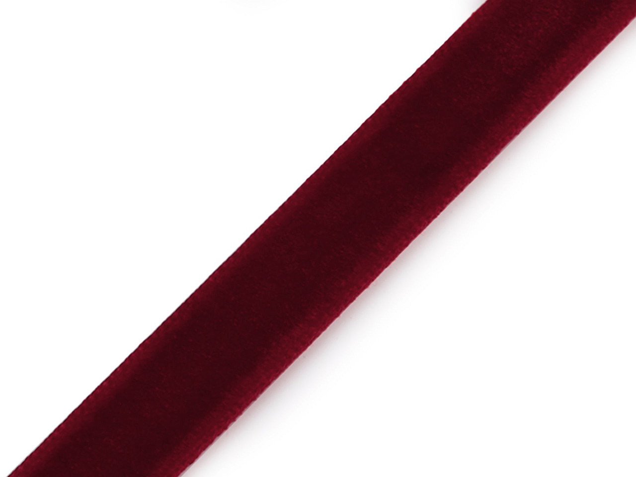 Panglica de catifea latime 10 mm - Bordo (45 Metri)