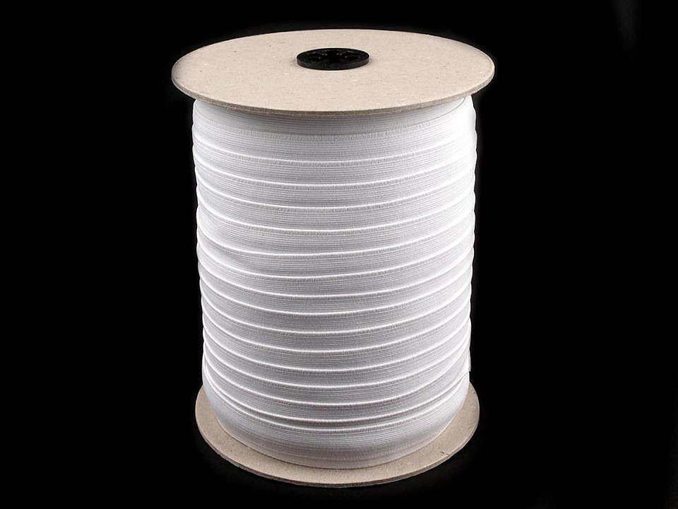 Elastic confecții, lățime 18 mm - Alb (100 Metri)
