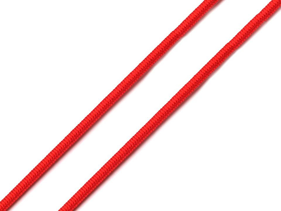Elastic rotund, ø1,2 mm - Roșu (50 Metri)