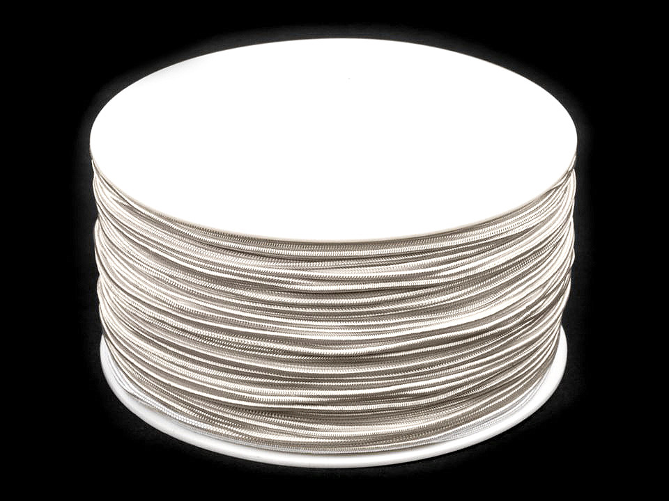 Elastic rotund, ø1,2 mm - Roșu (50 Metri)