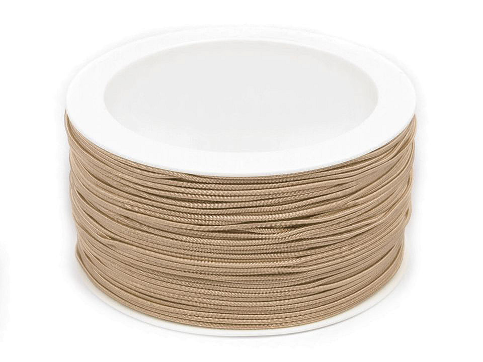 Elastic rotund, ø1,2 mm - Roșu (50 Metri)