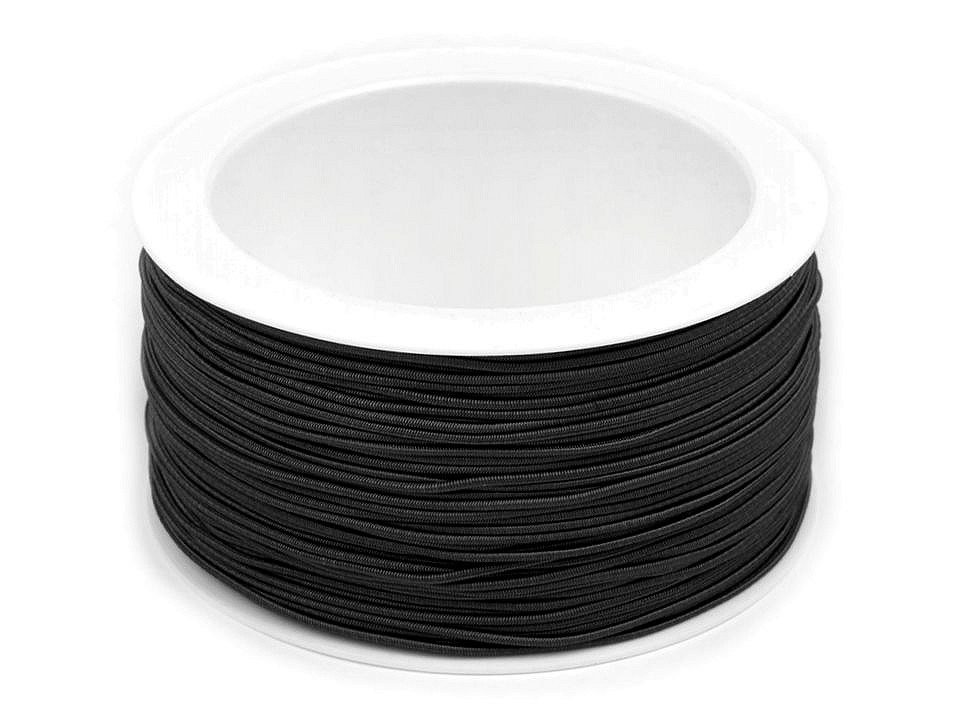 Elastic rotund, ø1,2 mm - Roșu (50 Metri)
