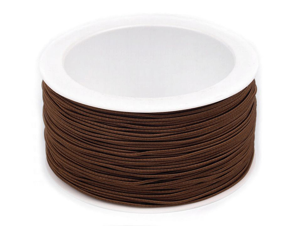 Elastic rotund, ø1,2 mm - Roșu (50 Metri)