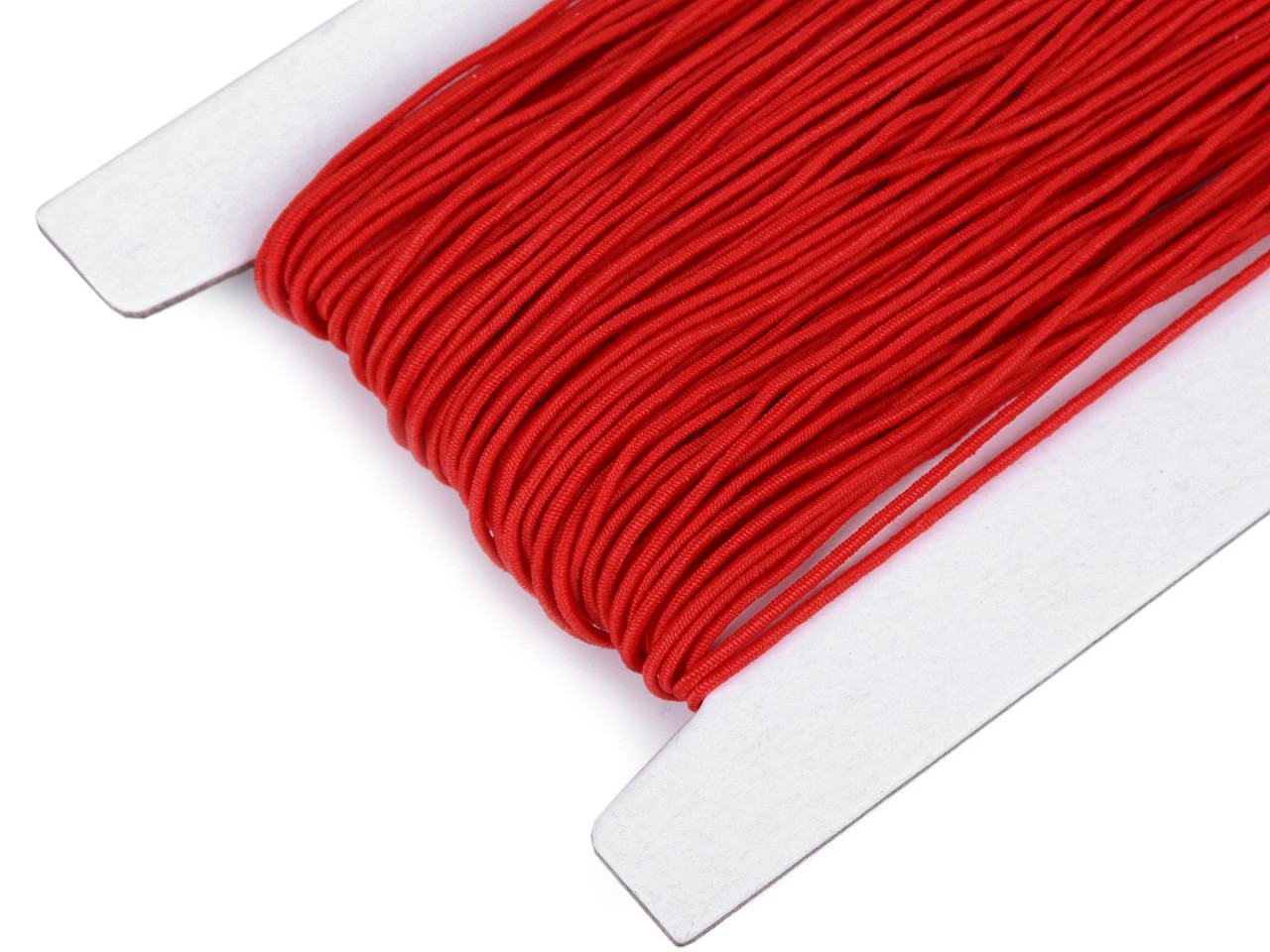 Elastic rotund, ø1 mm - Alb (25 Metri)
