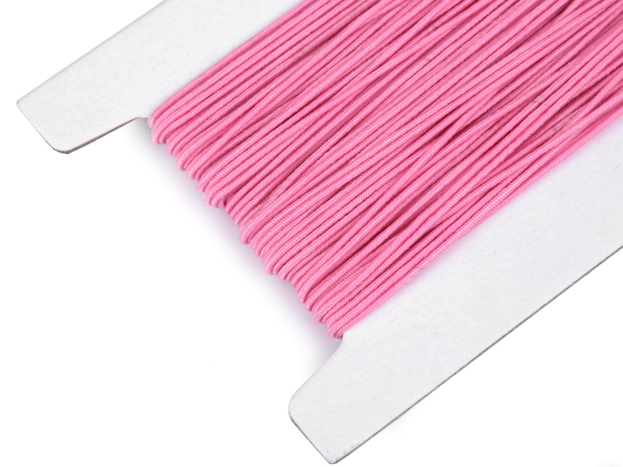 Elastic rotund, ø1 mm - Alb (25 Metri)