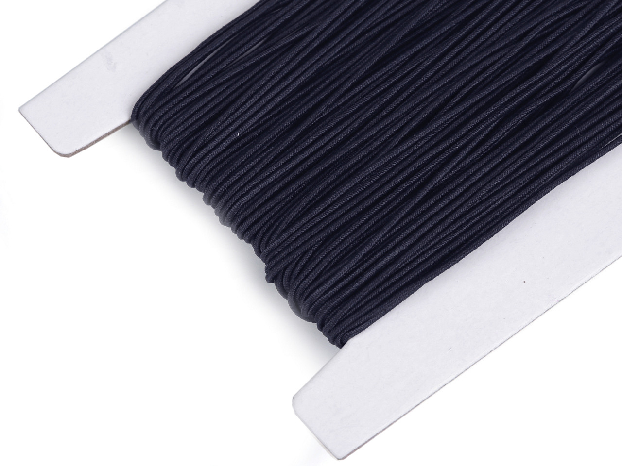Elastic rotund, ø1 mm - Alb (25 Metri)