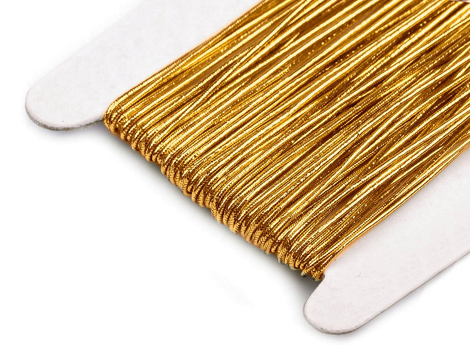 Elastic rotund, ø1 mm - Alb (25 Metri)