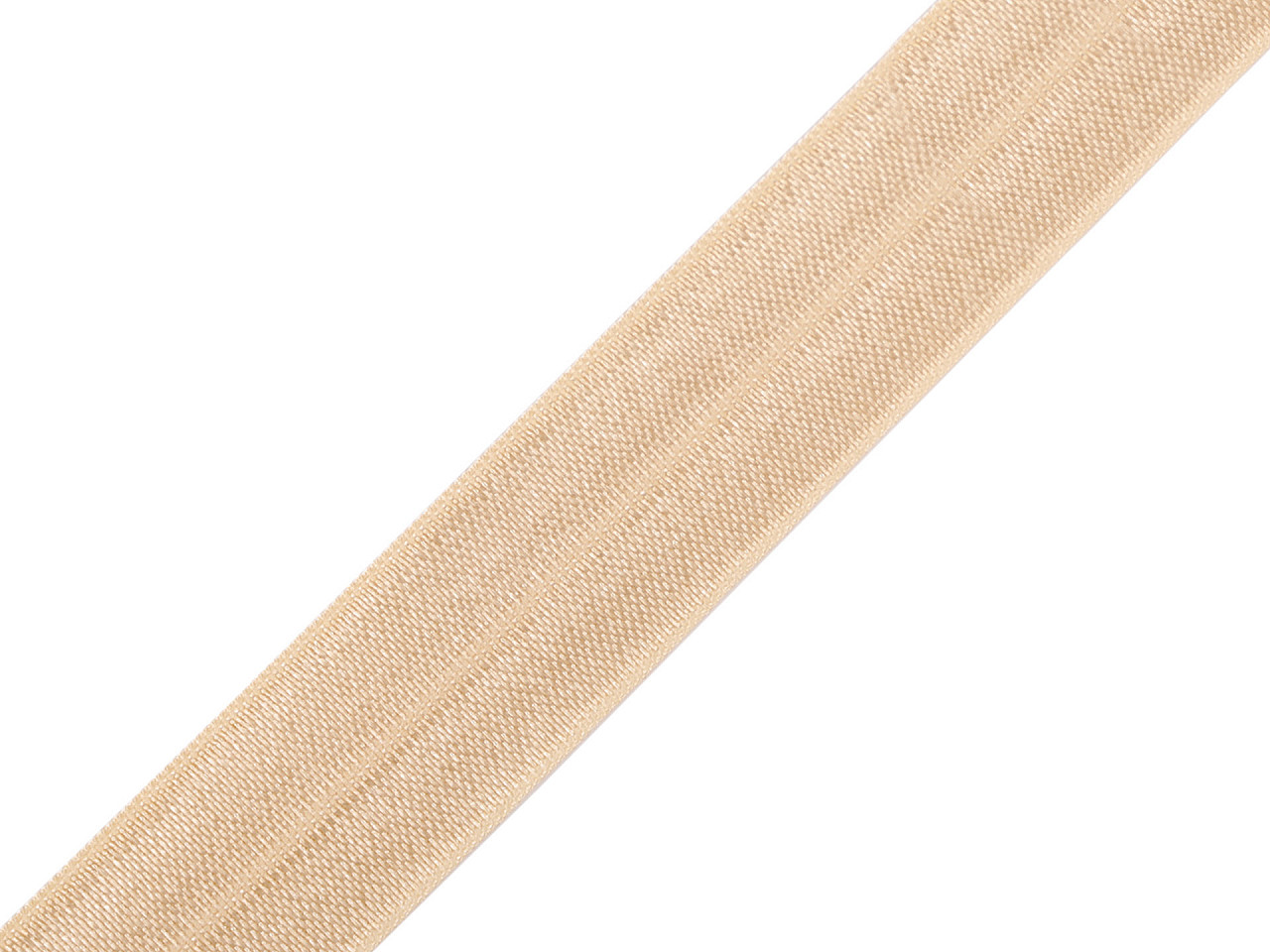 Elastic bias, lățime 20 mm - Galben muștar (1 Metru)