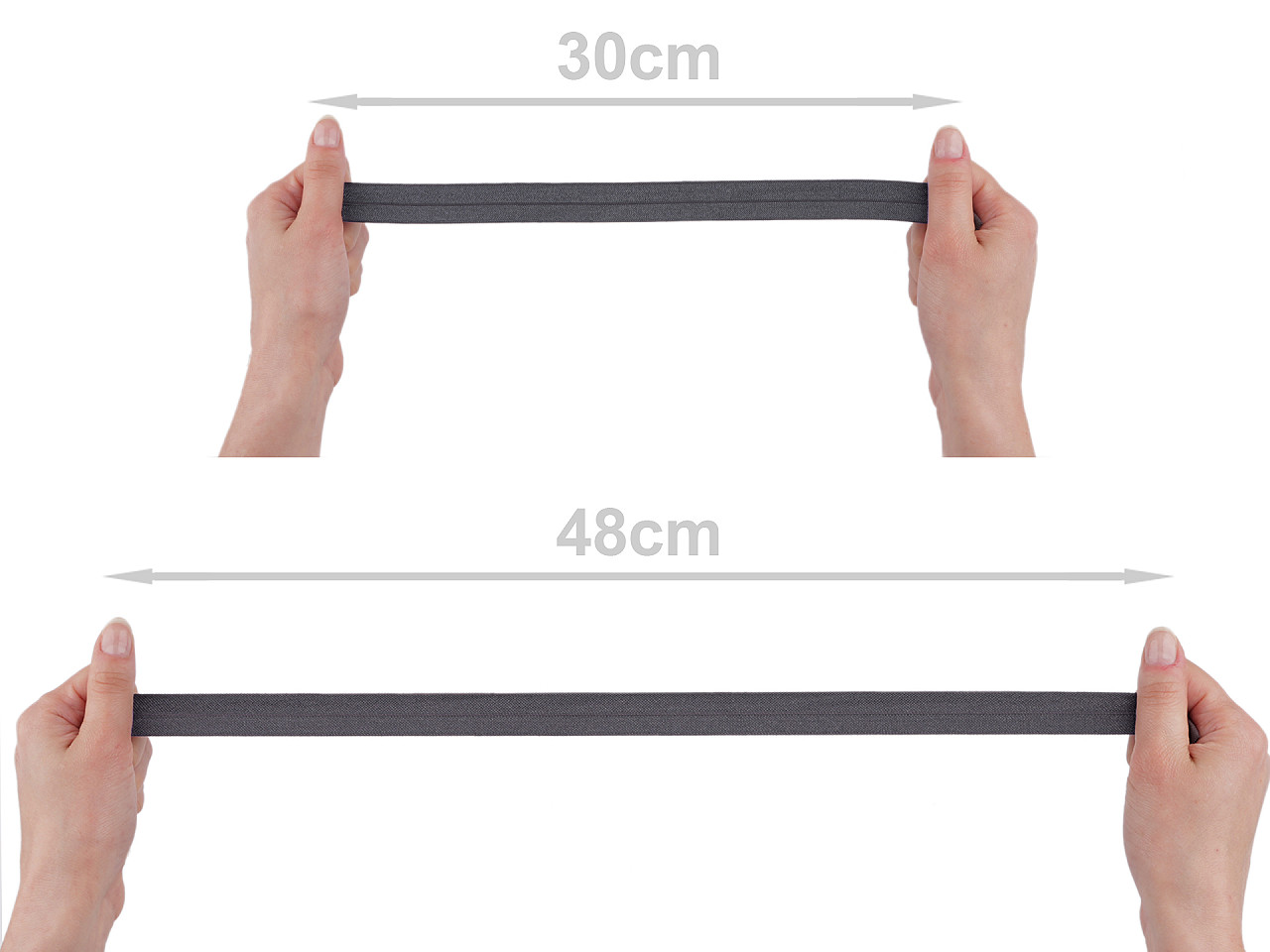 Elastic bias, lățime 20 mm - Galben muștar (1 Metru)