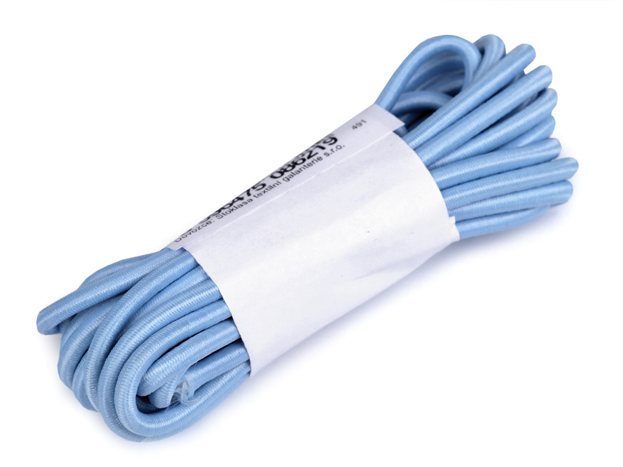 Elastic rotund, ø3 mm, 3 m/buc - Alb (1 Buchet)