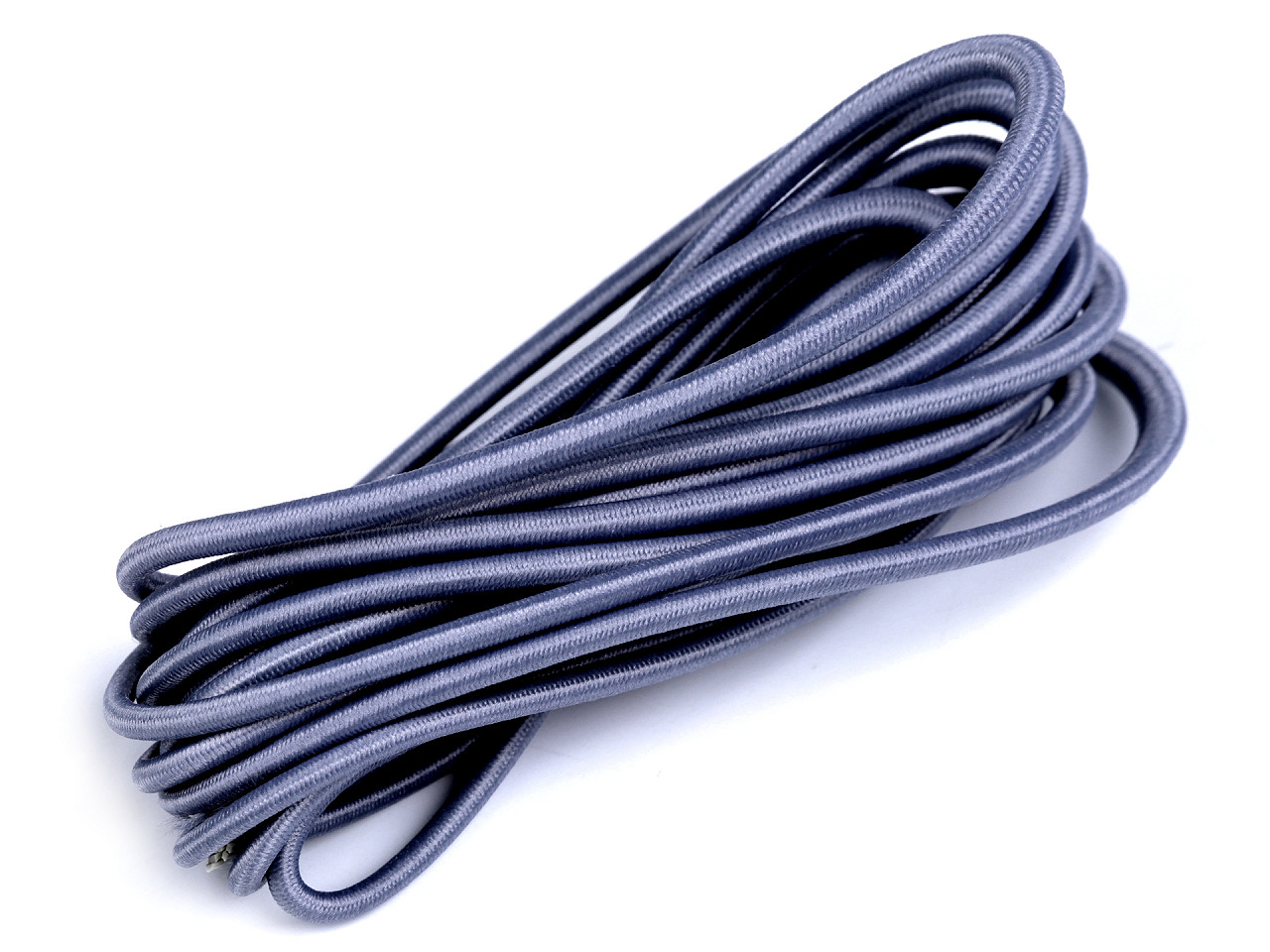 Elastic rotund, ø3 mm, 3 m/buc - Alb (1 Buchet)