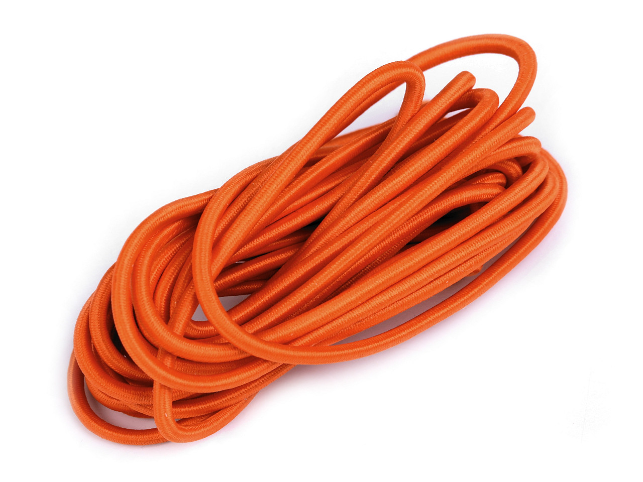 Elastic rotund, ø3 mm, 3 m/buc - Alb (1 Buchet)