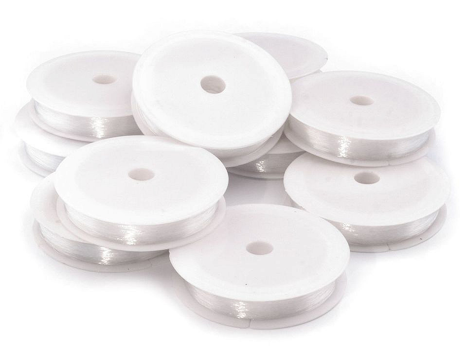 Fir nylon, ø0,25 mm - Transparent (10 Bucăți)