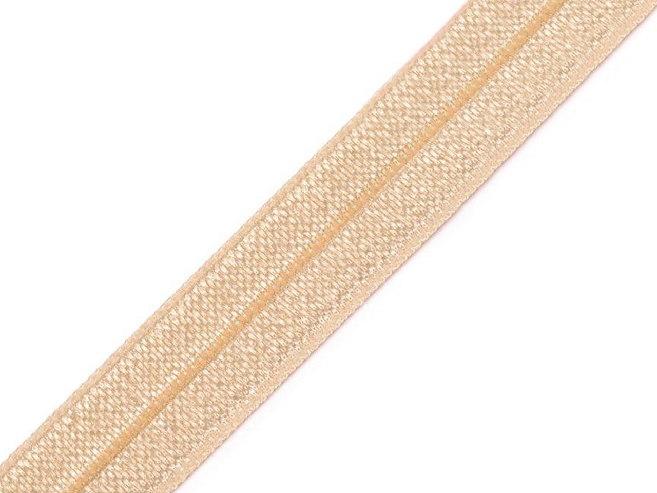 Elastic bias, lățime 16 mm - Roz mediu (25 Metri)