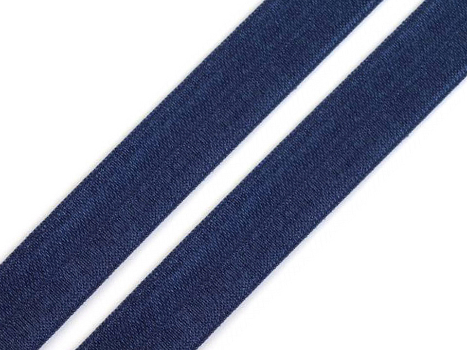 Elastic bias, lățime 16 mm - Roz mediu (25 Metri)