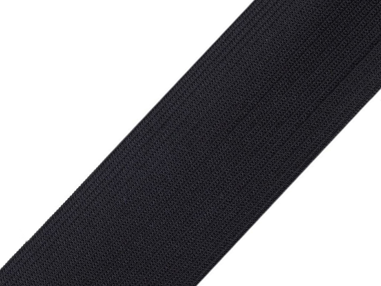 Elastic lat țesut, lățime 50 mm - Alb (25 Metri)