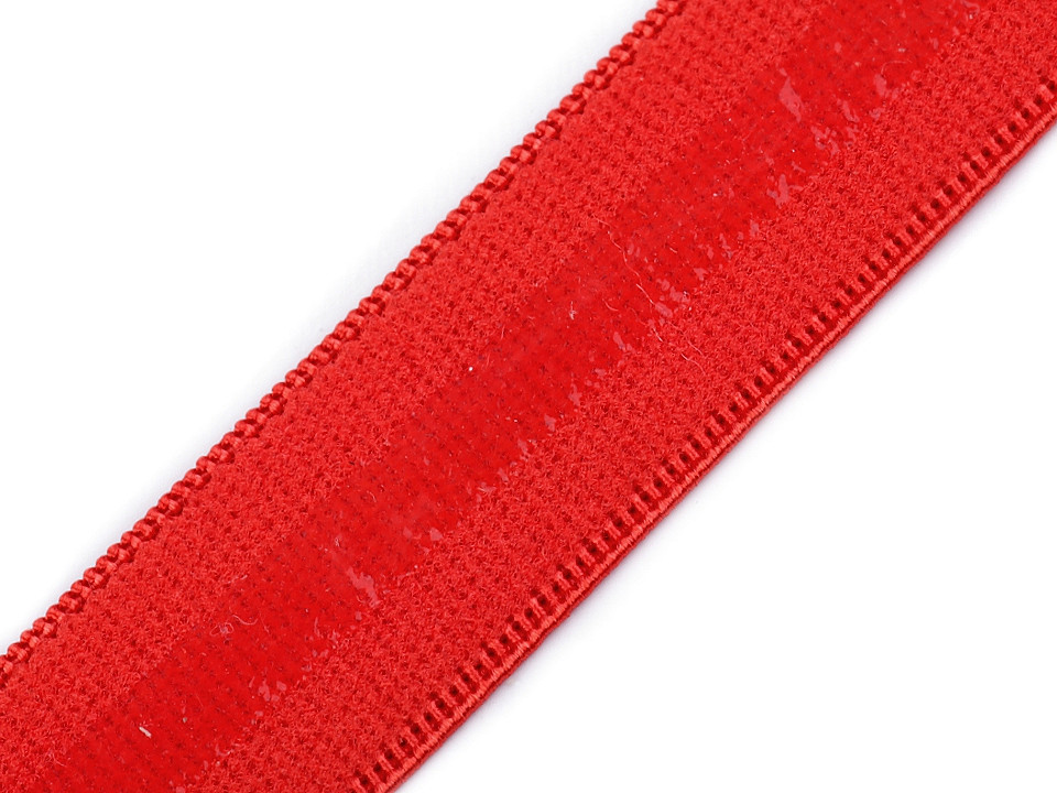 Elastic cu bandă siliconică, lățime 20 mm - Nude (20 Metri)