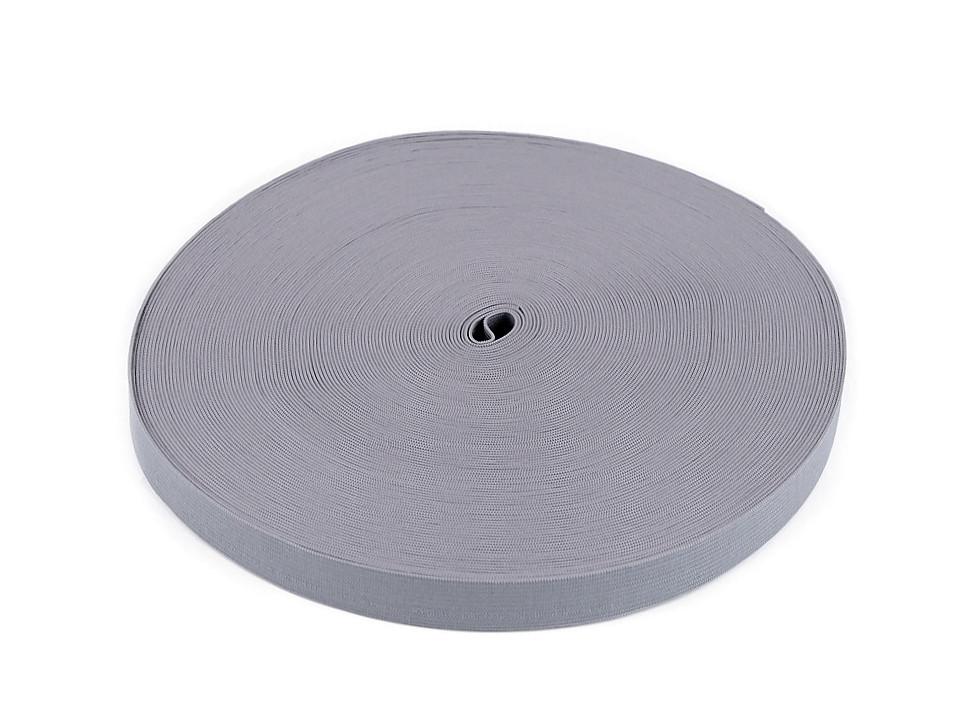 Elastic lat, lățime 20 mm - Albastru închis (1 Metru)