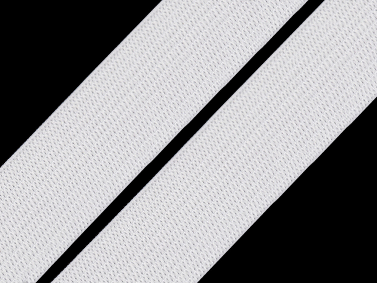 Elastic lat, lățime 20 mm - Negru (25 Metri)