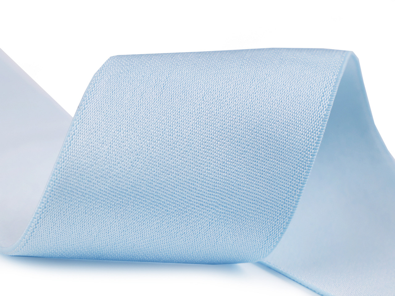 Elastic satinat, lățime 50 mm - Roz pudrat (1 Metru)