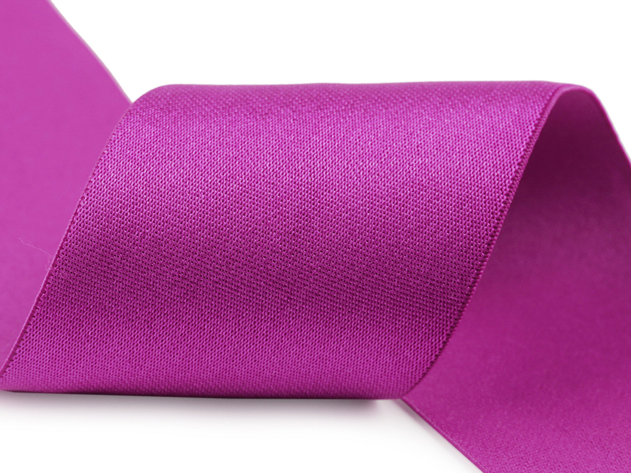 Elastic satinat, lățime 50 mm - Roz pudrat (1 Metru)