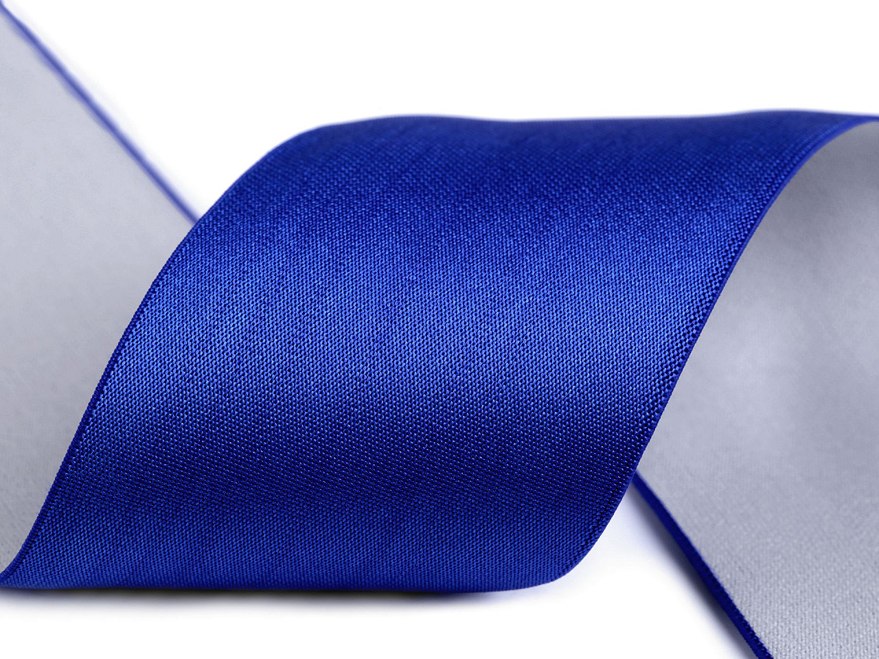 Elastic satinat, lățime 50 mm - Roz pudrat (1 Metru)