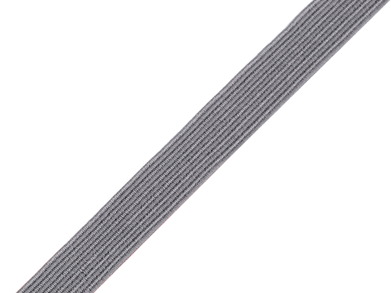 Elastic confecții, lățime 10 mm - Gri neutral (90 Metri)